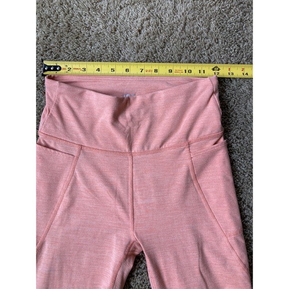 Joy Lab Women’s Size XS Pink/Peach Athletic Soft Leggings with Pockets - Picture 8 of 9